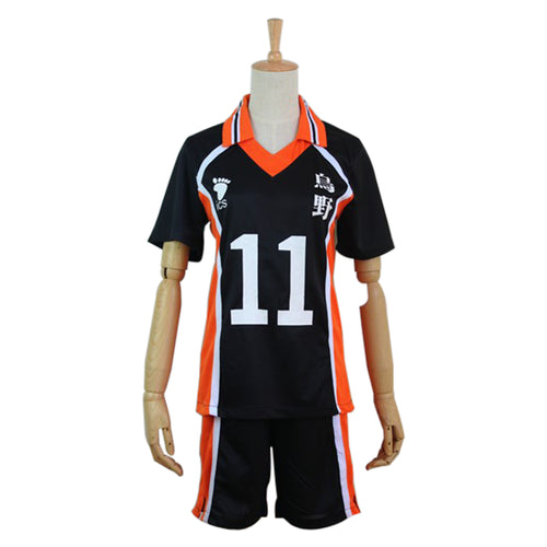 Anime Karasuno High School Volleyball Club Tsukishima Kei Sportswear Jerseys Uniform Cosplay Costumes From Yicosplay