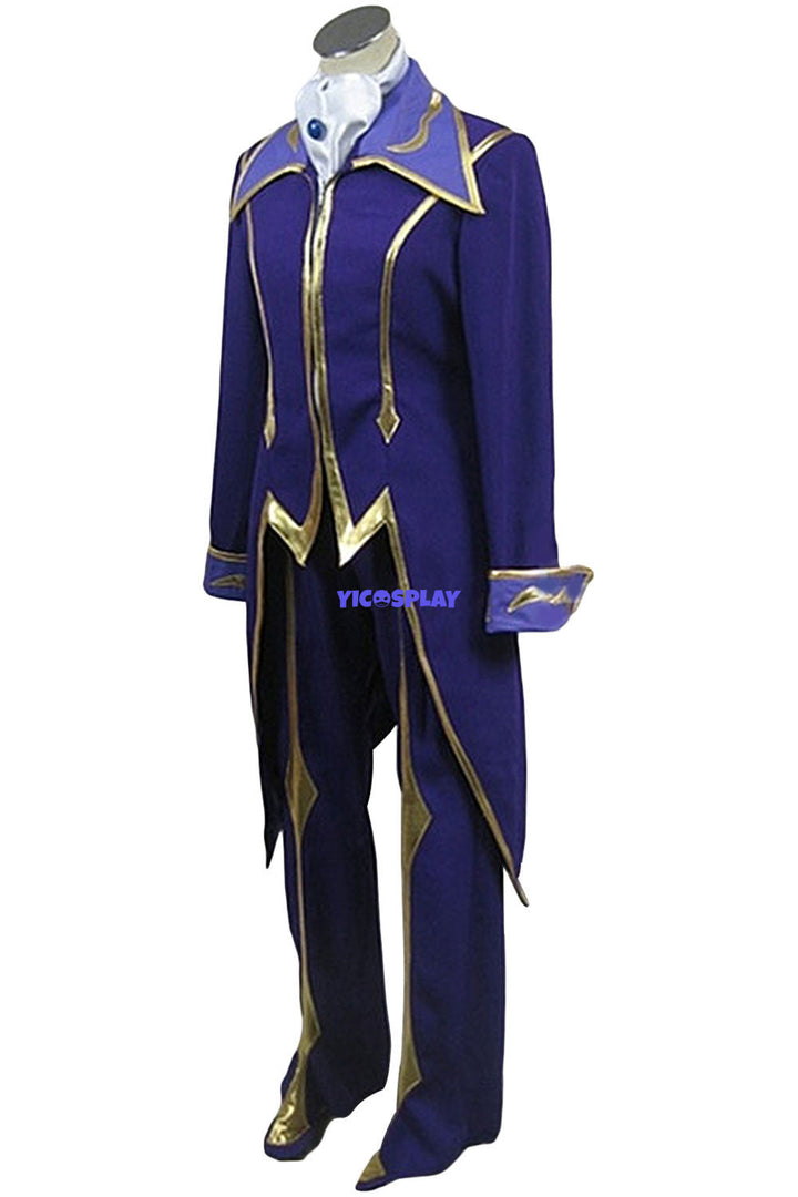 Code Geass Lelouch of the Resurrection Lelouch Lamperouge Halloween Outfit Cosplay Costume From Yicosplay