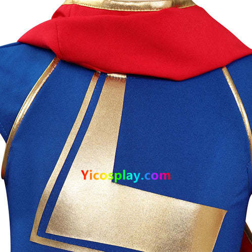 Kids Children 2022 Kamala Khan Cosplay Costume Halloween Outfits Suit From Yicosplay