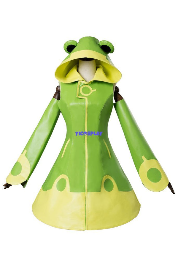 Anime Card Captor Kinomoto Sakura Green Raincoat Halloween Suit Cosplay Costume From Yicosplay