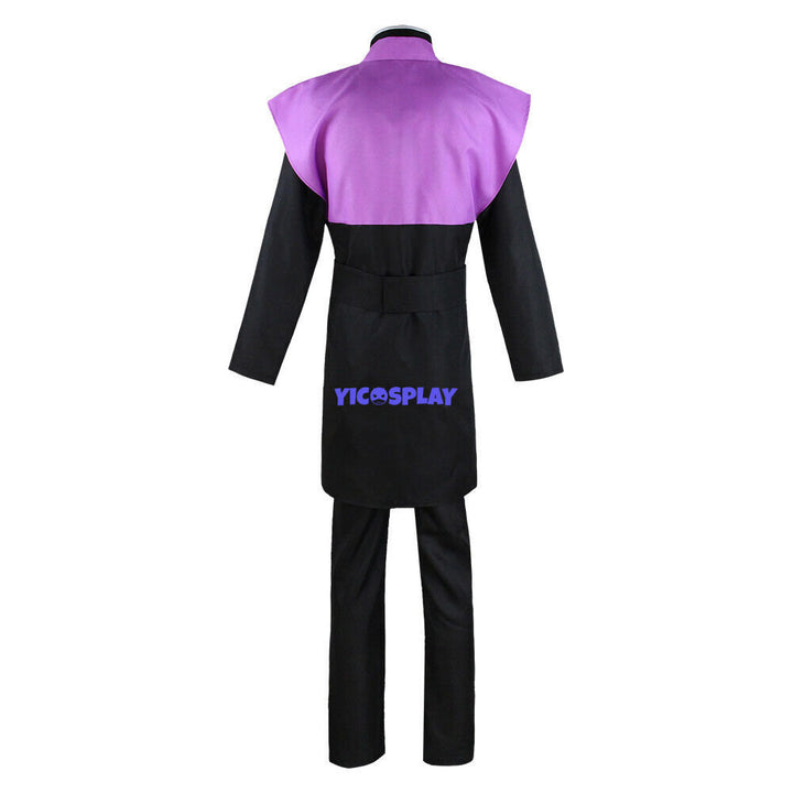 Genya Shinazugawa Demon Slayer Cosplay Costume Halloween Suit From Yicosplay