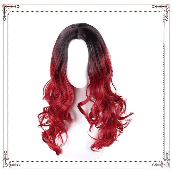 Vol. 2 Gamora Brown Red Cosplay Wig From Yicosplay