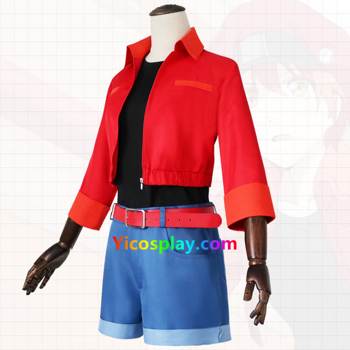 Cells at Work Erythrocite Red Blood Cell Cosplay Costume From Yicosplay