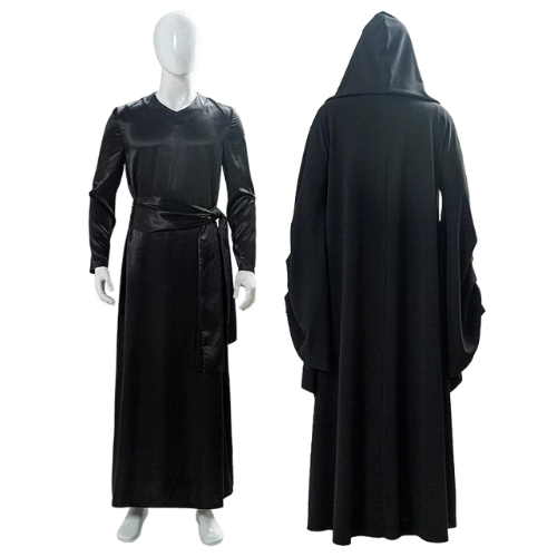 Darth Sidious Sheev Palpatine Black Outfit Cosplay Costume From Yicosplay