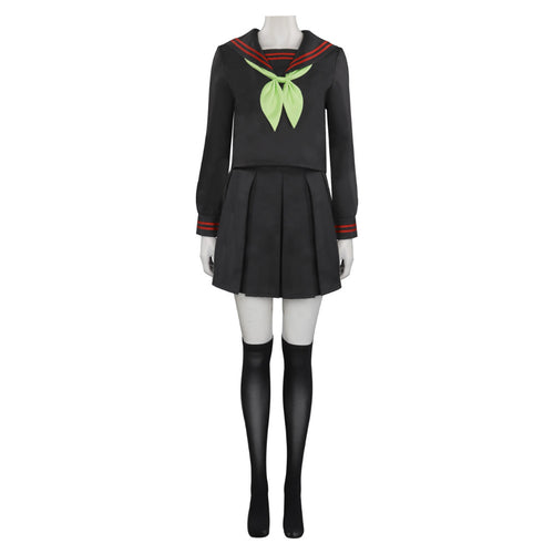 Demon Slayer: Kimetsu No Yaiba Nezuko Kamado School Uniforms Cosplay Costume From Yicosplay