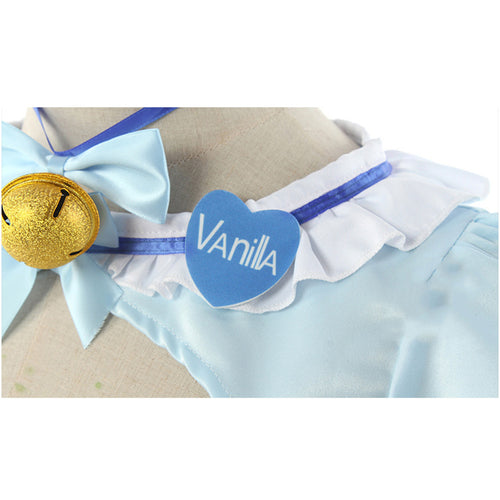 Nekopara Chocola/Vanilla Blue Maid Dress Cosplay Costume From Yicosplay