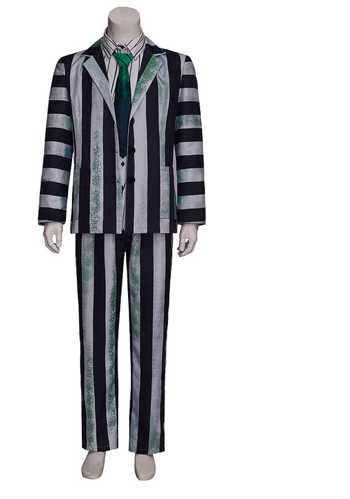 Beetle Musical Striped Suit Halloween Outfit Cosplay Costume From Yicosplay