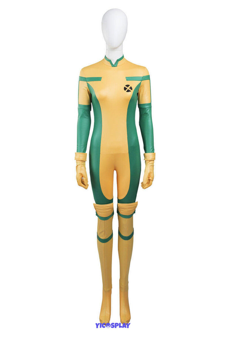 X Men Rogue 90s Rogue Halloween Outfit Cosplay Costume From Yicosplay