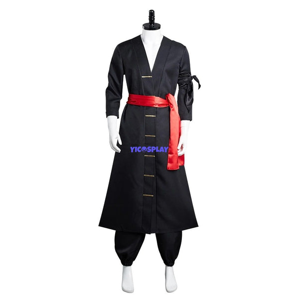 One Piece Zoro Onigashima Black Halloween Outfit Cosplay Costume From Yicosplay