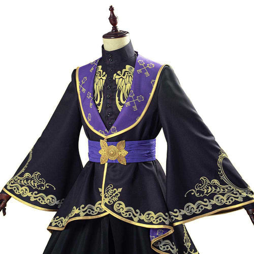 Twisted Wonderland Octavinelle Azul Ashengrotto Masquerade Dress Cosplay Costume From Yicosplay