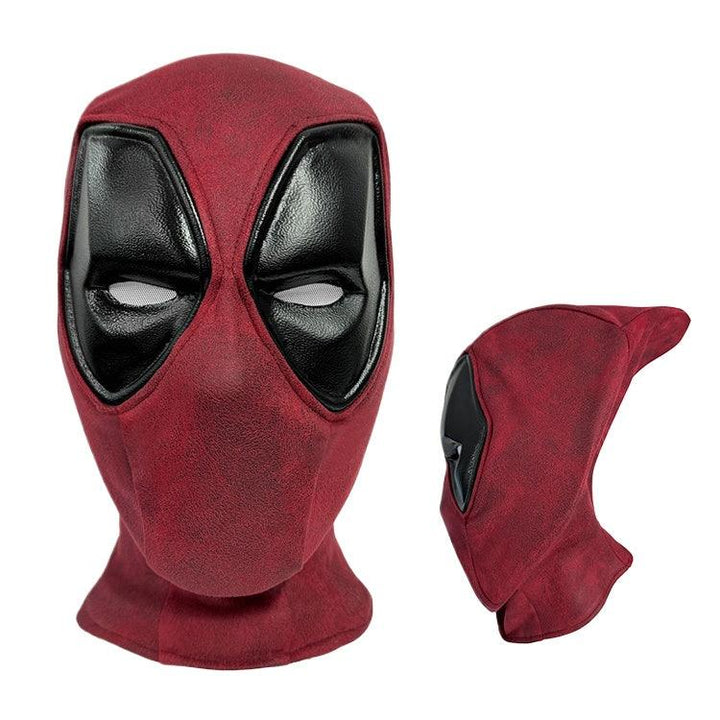 Deadpool Wade Wilson Suede Helmet Head Hood From Yicosplay