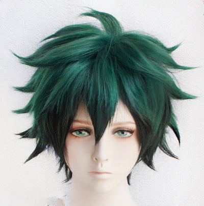 Izuku Midoriya Deku Multicolor Cosplay Wig From Yicosplay