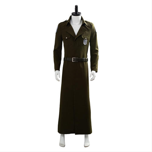 Attack on Titan Season 3 Eren Cosplay Costume Scouting Legion Soldier Officer Uniform From Yicosplay