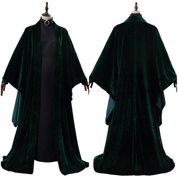 Professor Minerva Mcgonagall Cloak Cosplay Costume Halloween Uniform Suit From Yicosplay