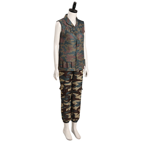 Stranger Things Season 4 - Robin Buckley Camouflage Cosplay Costume Outfits Halloween Carnival Suit From Yicosplay