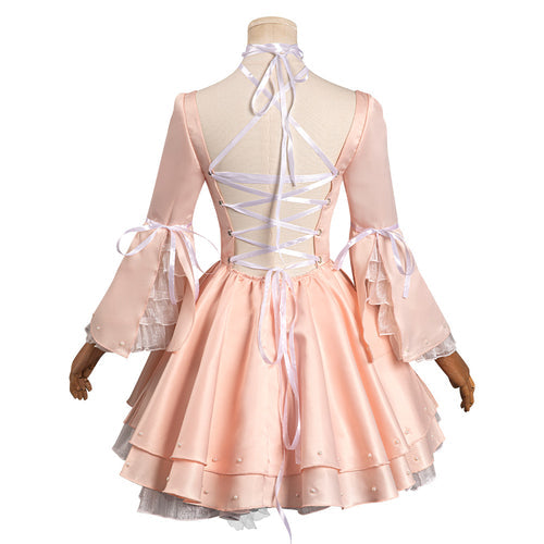 Chii Chobits Pink Costume Cosplay Dress From Yicosplay