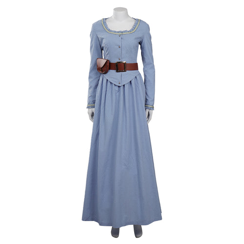 Westworld Dolores Abernathy Blue Vintage Dress Cosplay Costume From Yicosplay