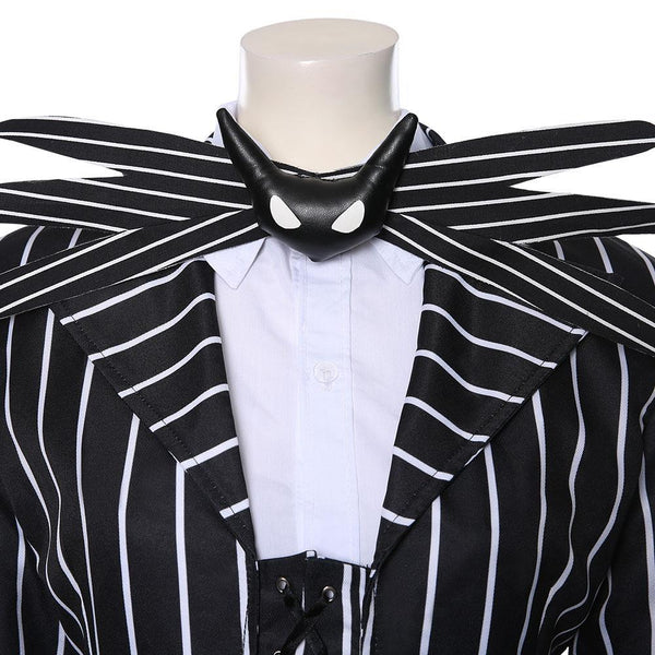 Women's Jack Skellington Halloween Costume Nightmare Before Christmas Outfit From Yicosplay