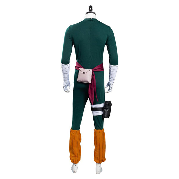 Rock Lee Adult Jumpsuit Cosplay Outfit Halloween Costume From Yicosplay