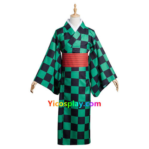 Anime Kamado Tanjirou Halloween Cosplay Costume From Yicosplay