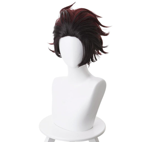 Demon Slayer Tanjiro Kamado Cosplay Wig From Yicosplay