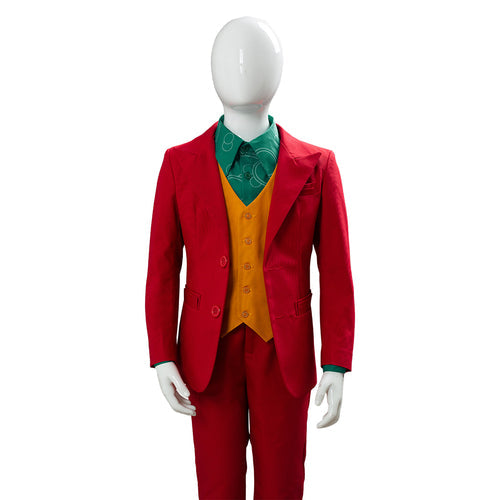 2019 Joker Arthur Fleck Kids Children Suit Cosplay Costume From Yicosplay