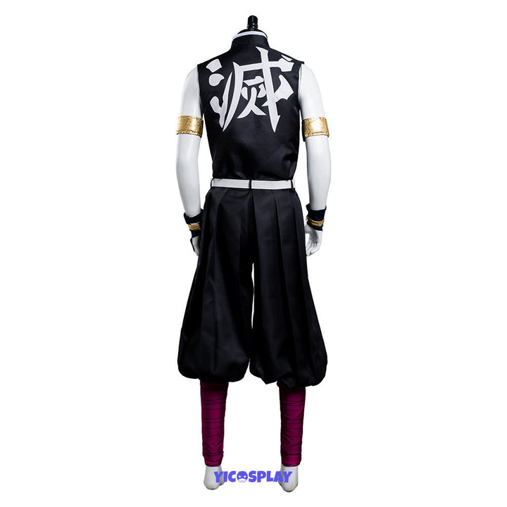 Demon Slayer Season 2 Uzui Tengen Uniform Outfit Adult Anime Halloween Cosplay Costume From Yicosplay