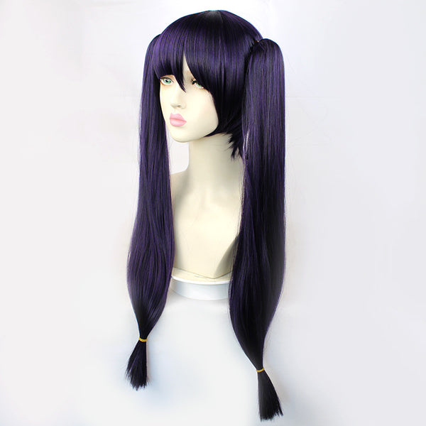 Genshin Impact Mona Purple Long Cosplay Wig From Yicosplay