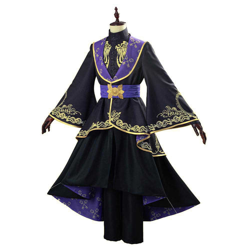 Twisted Wonderland Octavinelle Azul Ashengrotto Masquerade Dress Cosplay Costume From Yicosplay