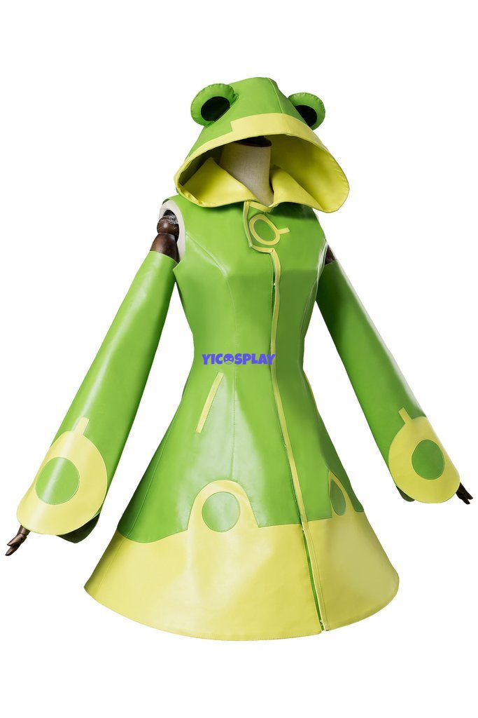 Anime Card Captor Kinomoto Sakura Green Raincoat Halloween Suit Cosplay Costume From Yicosplay