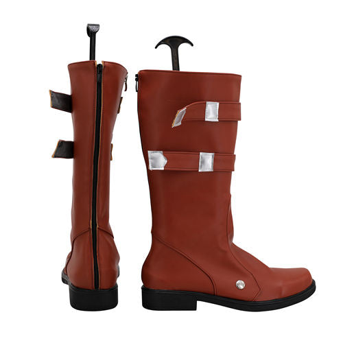 Video Game Code Vein Louis Rui Boots Cosplay Shoes From Yicosplay