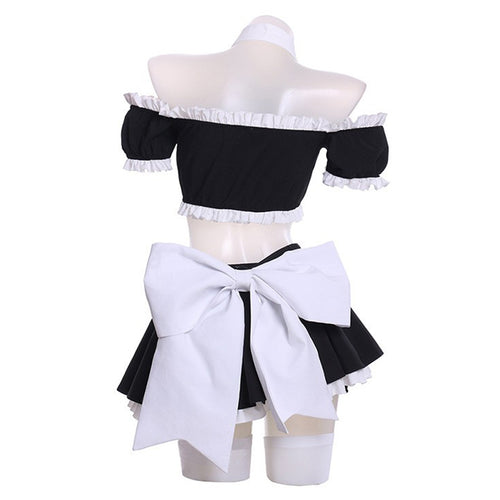 DATE A LIVE Nia Honjou Maid Dress Cosplay Costume From Yicosplay