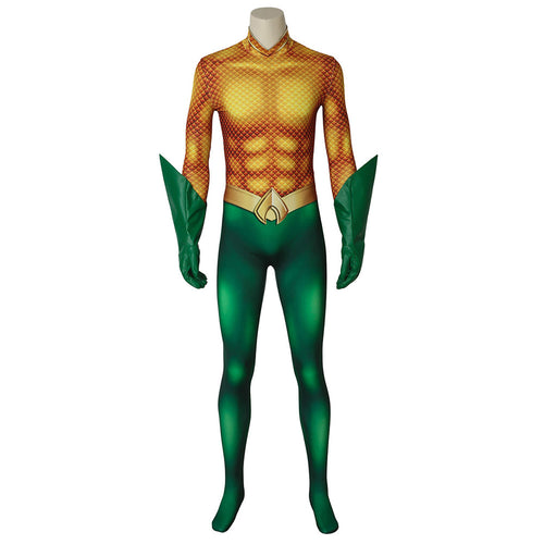 Arthur Curry Halloween Spandex Costume for Adults From Yicosplay