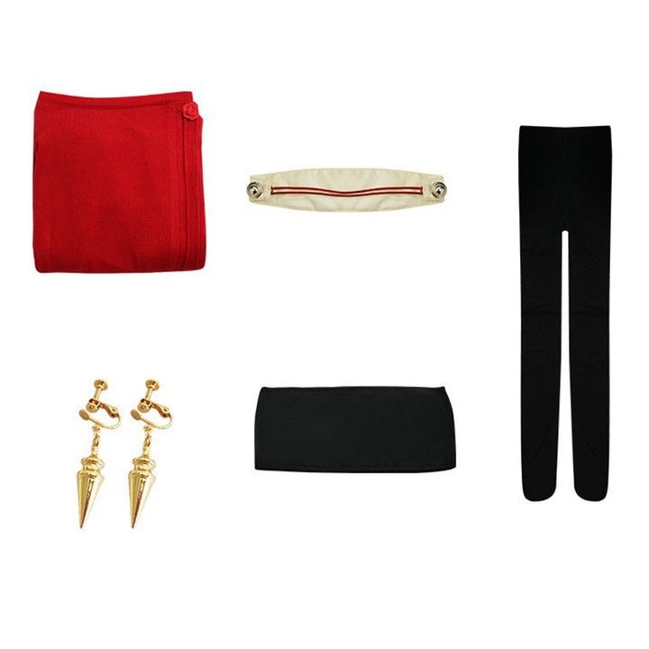 Yor Forger Red Outfit Cosplay Costume From Yicosplay