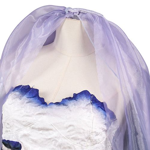 Corpse Bride Emily Wedding Dress Cosplay Costume From Yicosplay