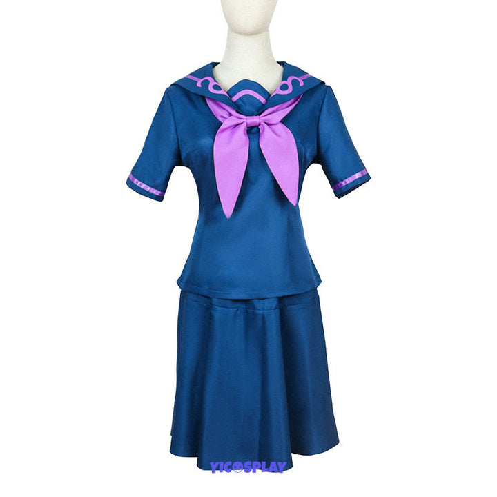 JoJo's Bizarre Adventure Yukako Yamagishi Cosplay Costume Outfits Halloween Suit From Yicosplay