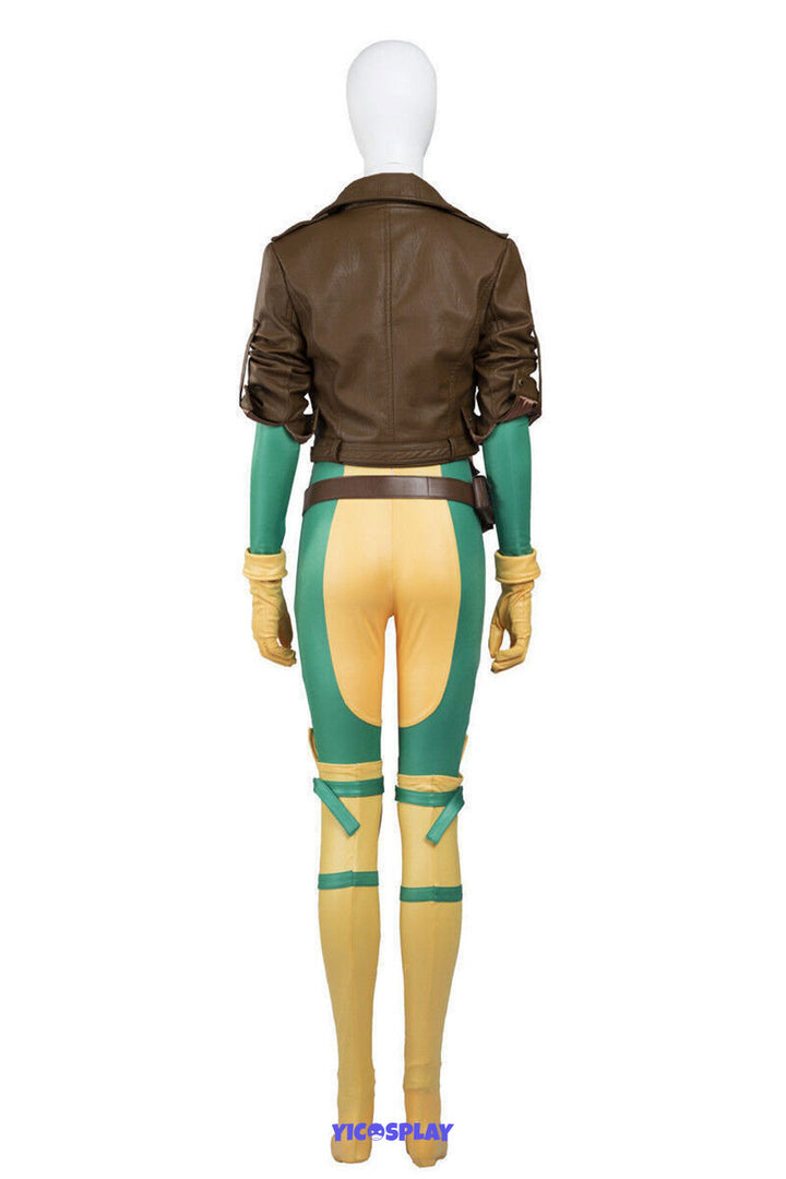 X Men Rogue 90s Rogue Halloween Outfit Cosplay Costume From Yicosplay