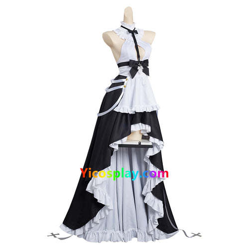 Azur Lane KMS August Von Parseval Maid Cosplay Costume From Yicosplay