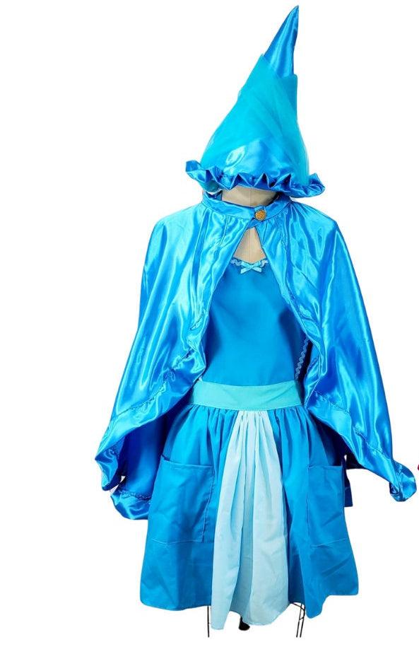 Maleficent Blue Fairy Cosplay Costume Three Fairies Sleeping Beauty Dress From Yicosplay