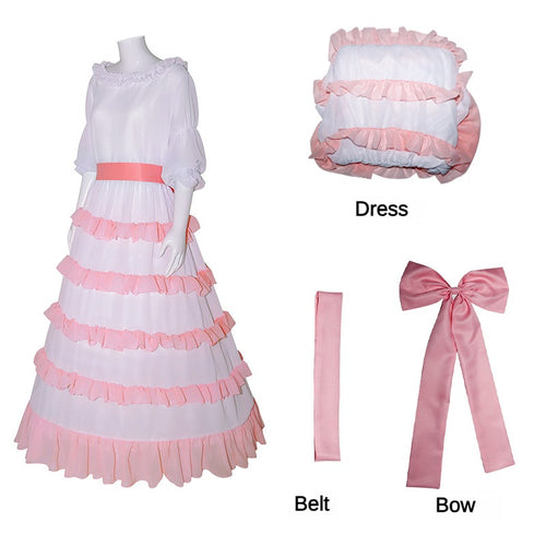 Ariel Pink Dress Cosplay Costumes From Yicosplay