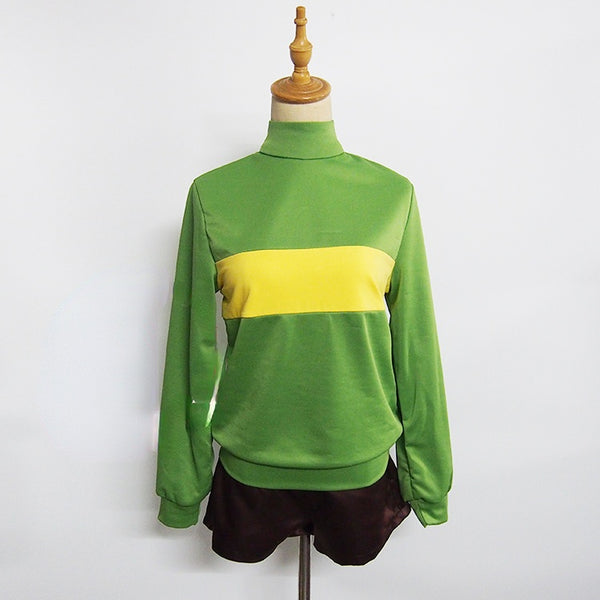 Chara Undertale Halloween Costume Chara Cosplay Suit for Adults From Yicosplay