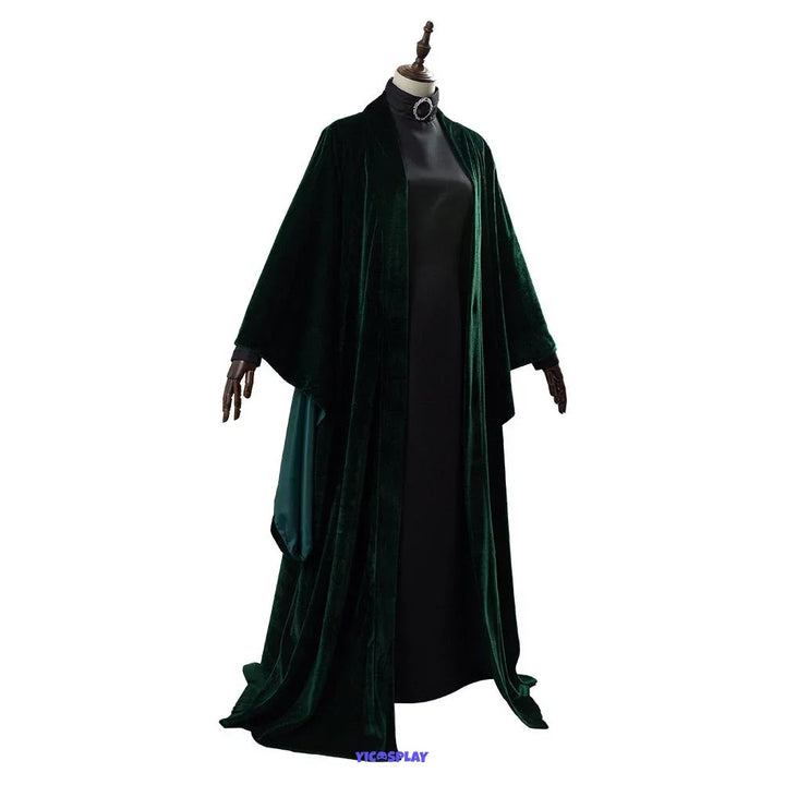 Professor Minerva Mcgonagall Cloak Cosplay Costume Halloween Uniform Suit From Yicosplay