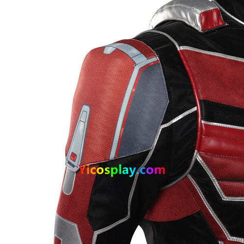 Ant-Man and the Wasp: Quantumania-Ant-Man Cosplay Costume Top Pants Gloves Halloween Carnival Disguise Suit From Yicosplay