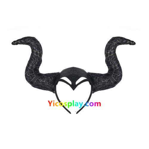 Kids Girls Maleficent Cosplay Costume Headband Outfits Halloween Suit From Yicosplay