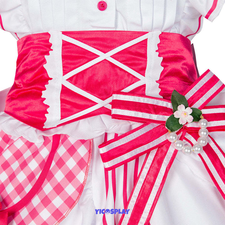 Strawberry Miku 15th Anniversary Dress Cosplay Costume From Yicosplay