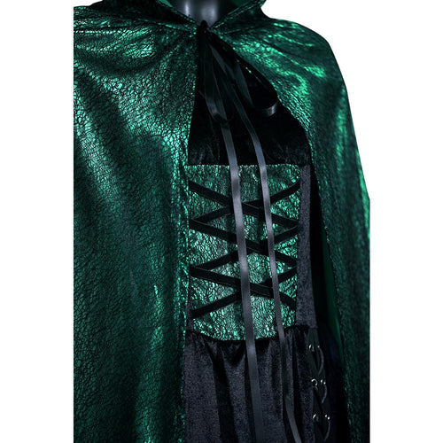 Emerald Sorceress Green Cloak Dress Cosplay Costume From Yicosplay