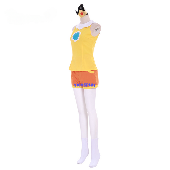 Princess Daisy Tennis Outfit Cosplay Dress From Yicosplay