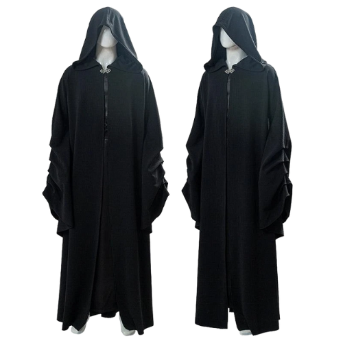 Darth Sidious Sheev Palpatine Black Outfit Cosplay Costume From Yicosplay