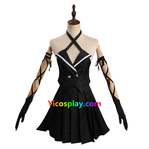 Engage Kiss Kisara Cosplay Battle Suit Halloween Outfits Costume From Yicosplay