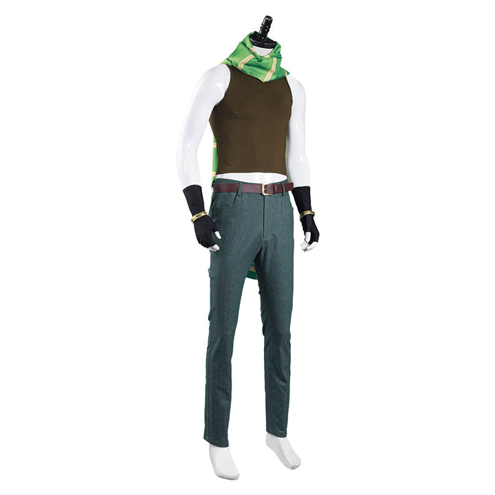 Battle Tendency Joseph Joestar Cosplay Costume Pants Vest Outfits Halloween Suit From Yicosplay